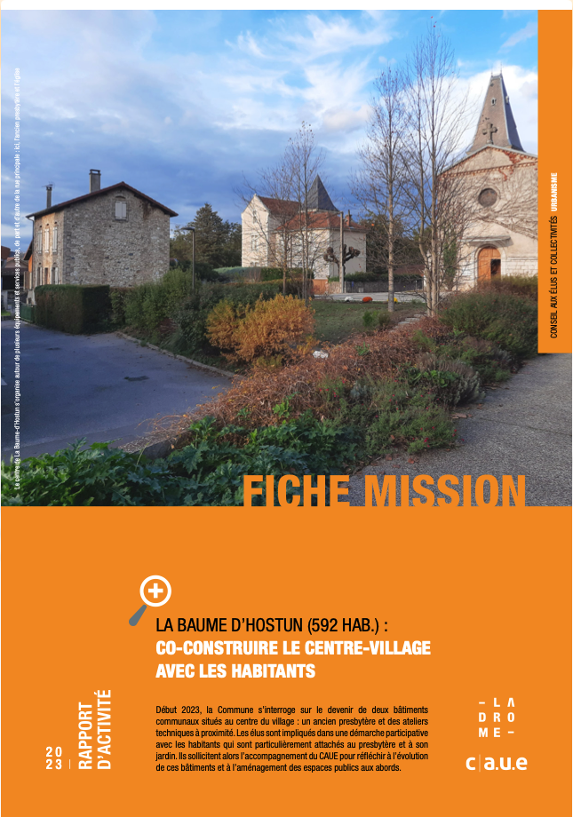 2023 Rapport d&rsquo;activité Fiches Missions – Urbanisme