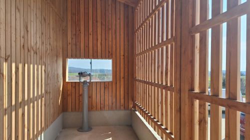 observatoire en bois