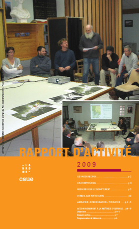 Rapport d&rsquo;activité 2009
