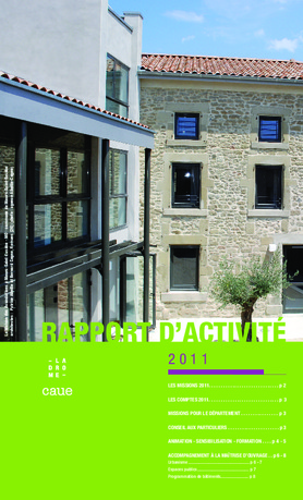 Rapport d&rsquo;activité 2011