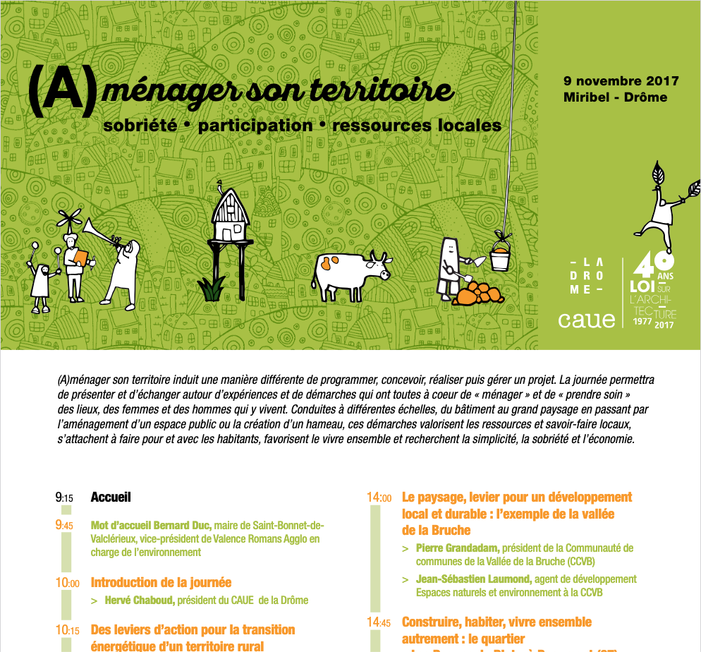 Programme (A)ménager son territoire