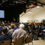 Un public attentif...